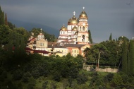 Реконструкция Новоафонского монастыря