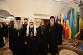 Делегация АПЦ в кафедральном соборном Храме Христа Спасителя в Москве