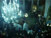 Передача о праздновании Святой Пасхи в Сухумском Кафедральном Соборе-2009 год